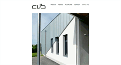 Desktop Screenshot of cub-architecture.fr